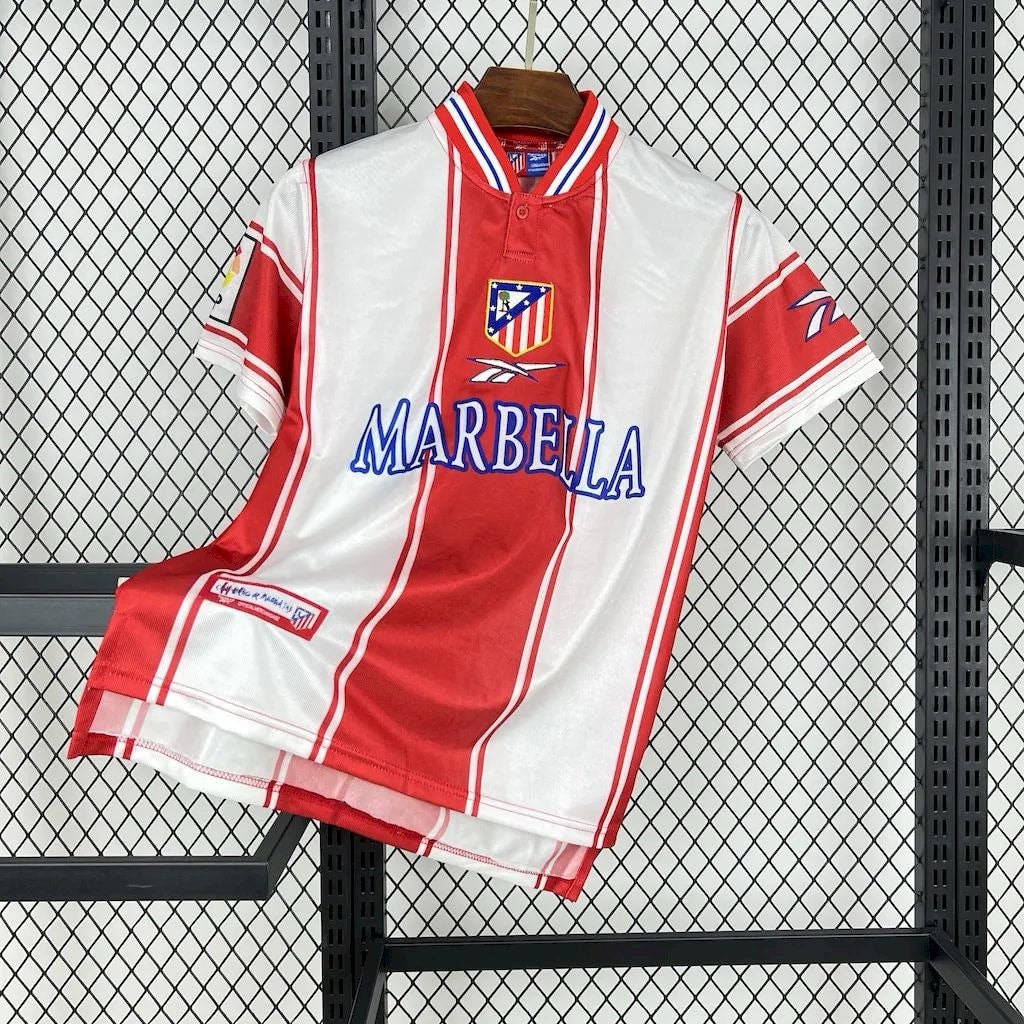 Image principale de Maillot Atlético Madrid Domicile Retro 1999/2000